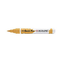 Ручка-пензлик Ecoline Brushpen (202), Жовта темна, Royal Talens
