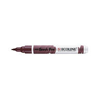 Ручка-пензлик Ecoline Brushpen (422), Червоно-коричнева, Royal Talens