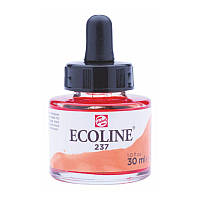 Краска акварельная жидкая Ecoline (237), Оранжевая темная, 30 мл, Royal Talens