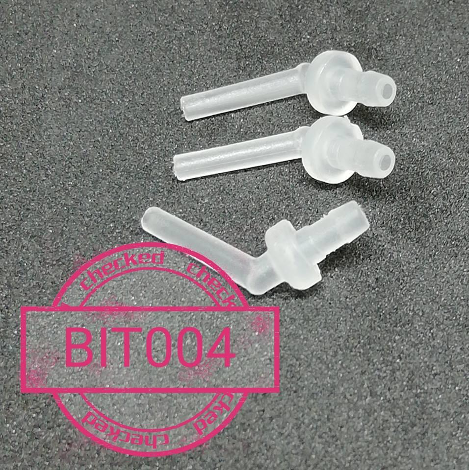 Стоматологічні інтраоральні насадки для змішування мас begreat - 25 шт/уп, bit 004 (прозорі), фото 1