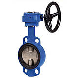 Заслінка поворотна (Баттерфляй) Genebre (Іспанія) тип 2109 DN200 PN10/16 (ДУ200 РУ10/16) Женебре, фото 2