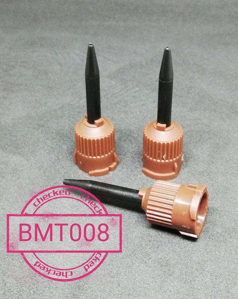 Змішувальні Насадки begreat - 25 шт/уп, bmt 008 (коричневий-чорний) короткі