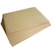 Крафт бумага для упаковки и творчества коричневая в листах 700 х 700мм 70 г/м²., 30 штук