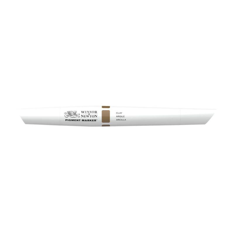 Маркер двухсторонний Pigment marker, (126) Глина, Winsor & Newton - фото 1 - id-p813583530