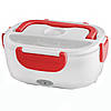 Ланч бокс судочек з підігрівом Спартак Lunch heater box 12v Red, фото 2