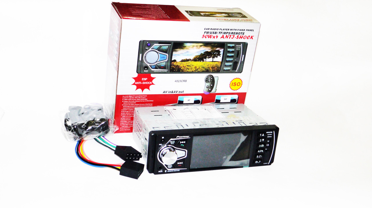 Автомагнітола MP5 4023 екран 4.1 Bluetooth AV-in
