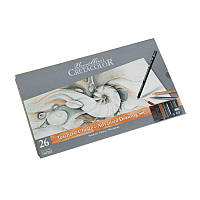 Набор карандашей для рисунка "Teacher's choice", 27 предметов., металлическая коробка, Cretacolor