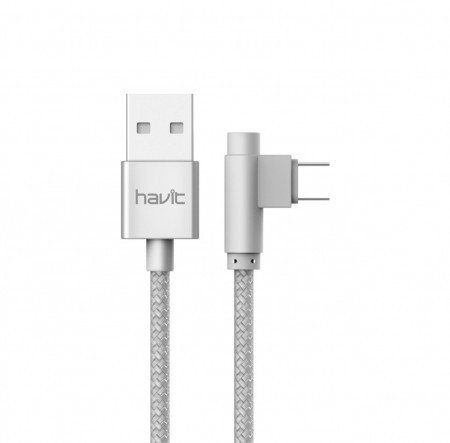 Кабель для передачи данных смартфона Havit HV-CB8603 micro usb gray