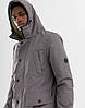 Парка/куртка D-Struct — Lufta Сіра з хутряним оздобленням (чоловіча/чоловича) Зима, фото 2
