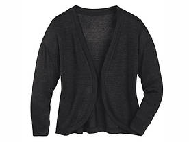 Кардиган для дівчинки чорний Pepperts (Німеччина) р.122/128, 134/140