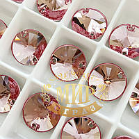 Пришивні кристали Swarovski, арт 3200, колір Lt Rose, 14 мм, 1 шт.