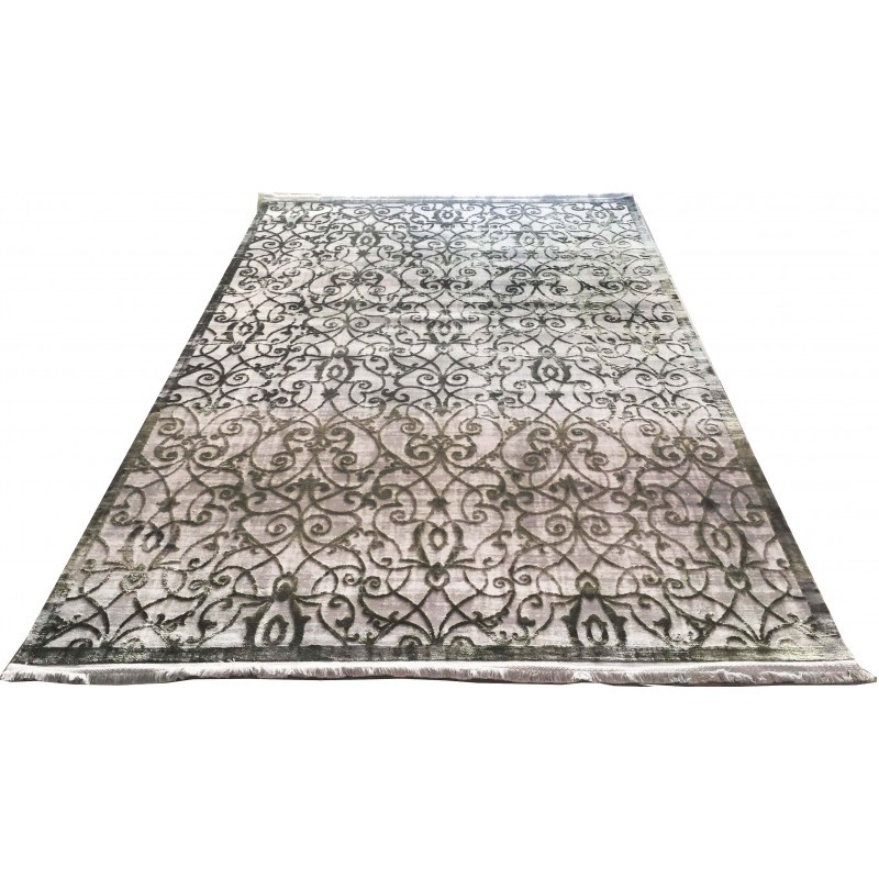 Килим Nuans W6050 l.grey/green poly