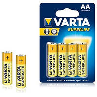 Батарейка VARTA SUPERLIFE R-6 AA Блістер сольова   267 (4008496556267)