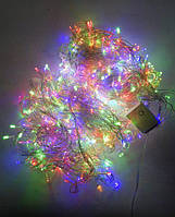 Гірлянда №R-13 (МУЛЬТИ) 100 ламп/проз. шнур/8 функцій/5м/ (арт.10424)