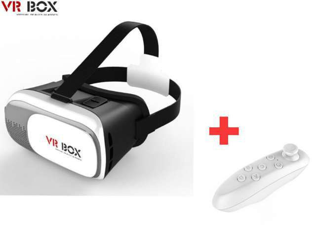 Шолом віртуальної реальності окуляри 3D Virtual VR Box з пультом керування