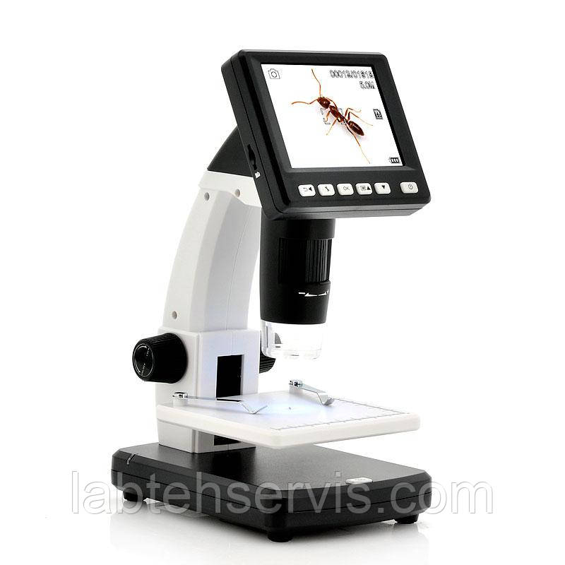 Цифровий мікроскоп SIGETA Forward 10-500x 5.0 Mpx LCD