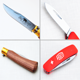 Туристичні та рибальські ножі