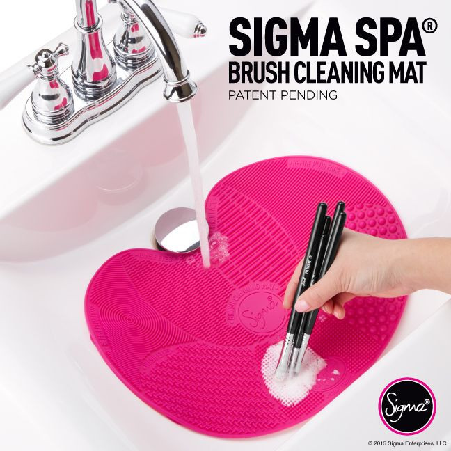 Чистячий килимок для миття макіяжних кистей Cleaning Brush Mat