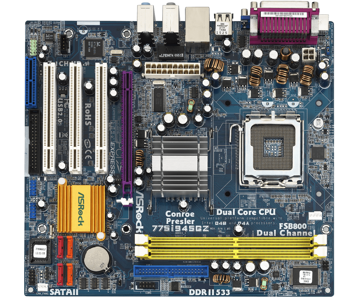 Материнська плата ASRock 775i945GZ, i945GZ, s775