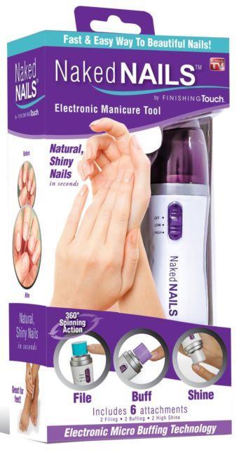 Прибір для поліровки і шліфування нігтів Naked Nails