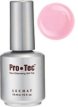 Lechat Pro-Tec Gel Top Non-Cleansing French Pink - Топ-гель без липкості, рожевий матовий, 15 мл