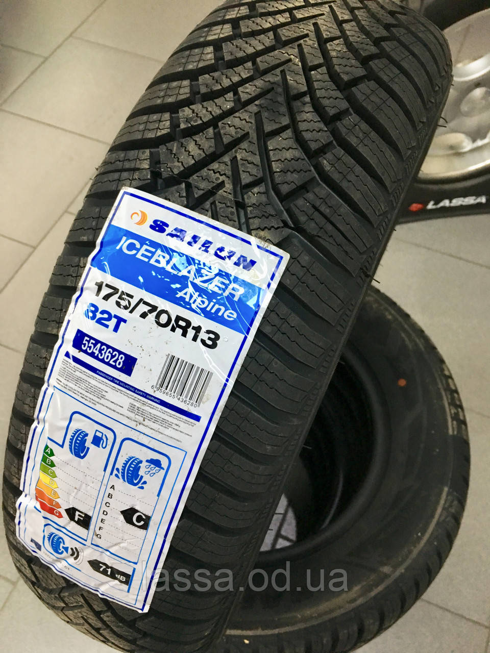 Зимова шина Sailun 155 / 70 R13 75T Ice Blazer Alpine +