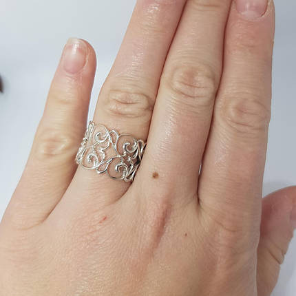 Візерунки серця кільце, фото 2