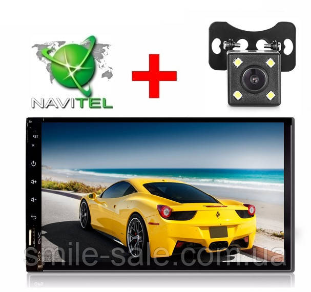 Автомагнітола Pioneer Pi-707 Android 8, 7" IPS 4 Ядра, 16 Гб + 1 ГБ ОЗП! Новинка 2020