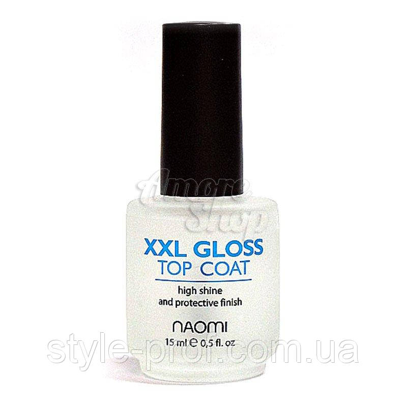             Догляд за нігтями 15 мл Naomi XXL GLOSS