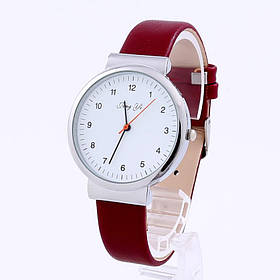 Жіночий наручний годинник із червоним ремінцем <unk> 37342