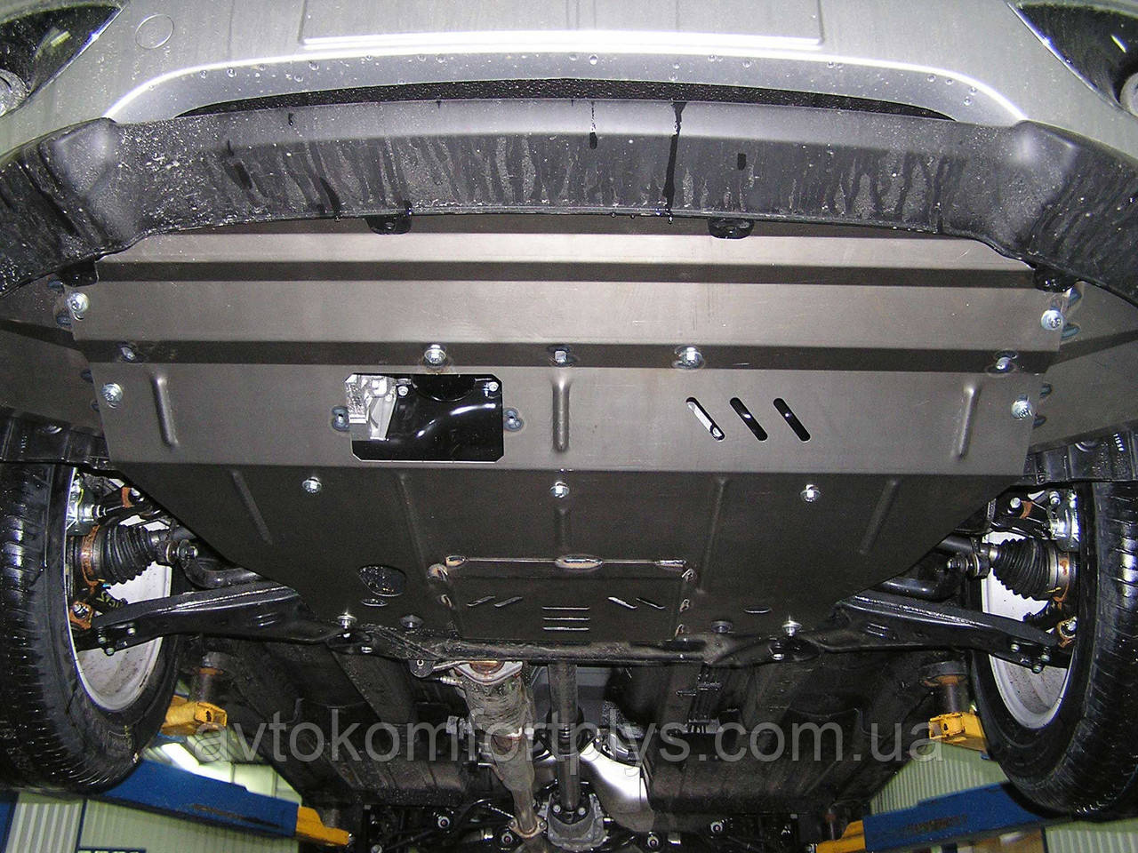 Металева (сталева) захист двигуна (картера) Hyundai IX35 (2010-) (всі обсяги Бензин), фото 1