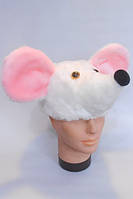 Шапочка Мышь для детей, шапка для костюма Крыса, Мышка, Мышонок
