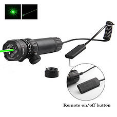 Лазер із кріпленням зелений Laser Sight Scope green, фото 6