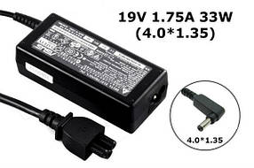 Блок живлення для ноутбука Asus 19V 1.75A 33W 4.0*1.35