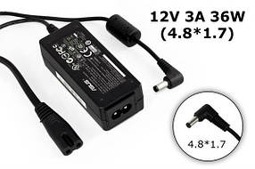 Блок живлення для ноутбука Asus 12V 3A 36W 4.8*1.7