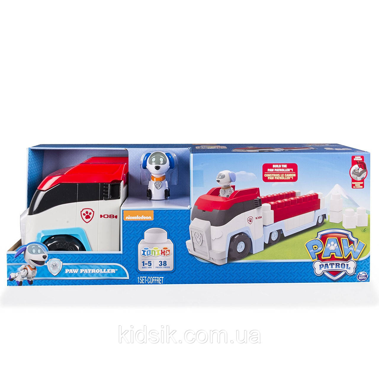 Конструктор Paw Patrol Ionix транспортировщик для спасательных ...