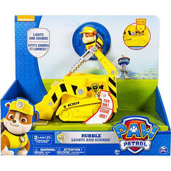 Здоровань і бульдозер -трансформер . Інтерактивний .Щенячий патруль, (Paw Patrol).