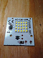 Cветодиод LED 10Вт/220В белый 6000К-6500К, 1000Lm.
