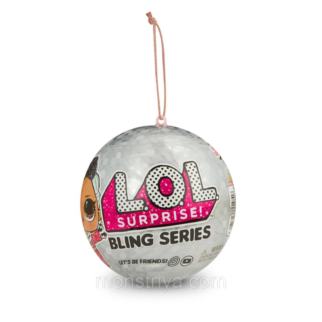 L. O. L. Surprise Ляльки сюрприз у кулі новорічні Bling Series Dolls