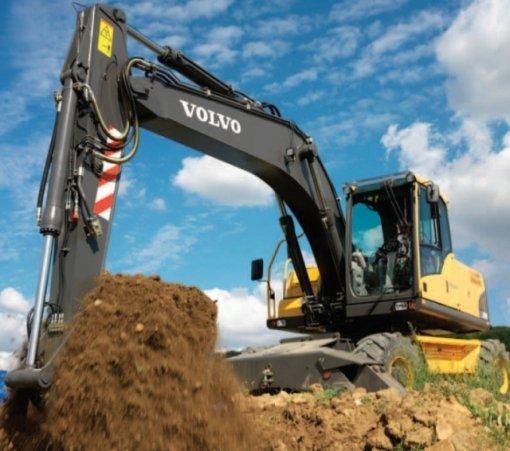 Колісний екскаватор VOLVO EW180C, фото 1