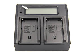 Зарядний пристрій PowerPlant Dual Sony NP-F970 для двох акумуляторів