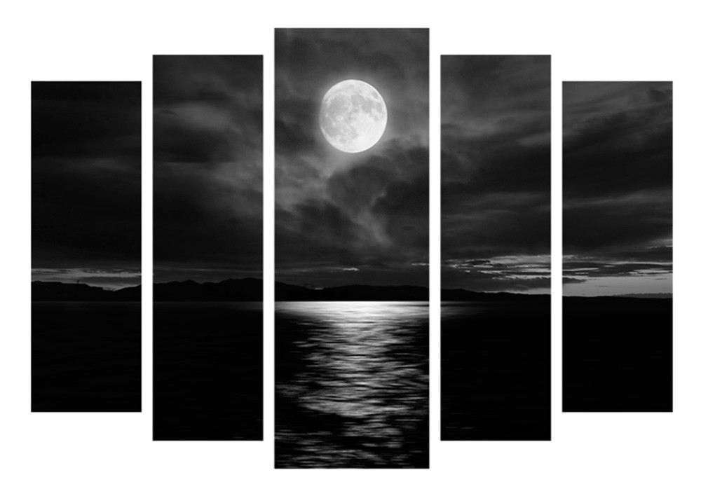 Модульна картина Декор Карпати 108х80 см Місяць (M5-451)