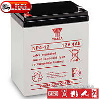 Аккумулятор Yuasa NP 4-12 для ИБП (UPS), телекоммуникаций, аварийного освещения