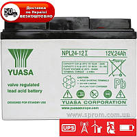 Аккумулятор Yuasa NPL 24-12 для ИБП (UPS), телекоммуникаций, аварийного освещения