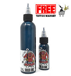 Тату краска SOLID INK HORITOMO FUDO BLUE GREY 1 унц (30мл)