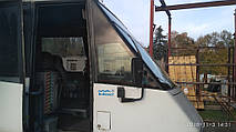 Производство и замена лобового стекла триплекс на автобусе Mercedes Benz T2 614D Carvin Bolero в Никополе (Украина). 10