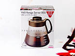 Скляний сервірувальний чайник Hario Range Server V60-02 Microwave Об'єм - 800 мл., фото 5