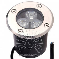 Тротуарний світильник 3W 6500К LM986 Lemanso
