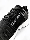 Чоловічі кросівки Adidas Equipment Support black & white, фото 4