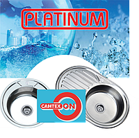 Врізні мийки з нержавіючої сталі Platinum